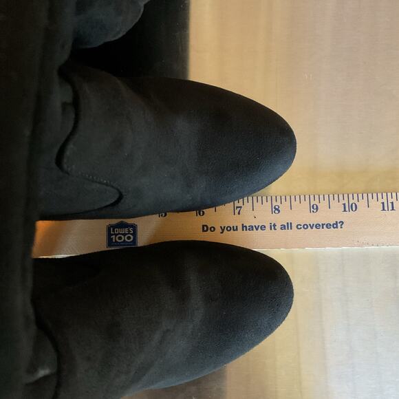 NEW Dream Pairs Women’s Highplat Over the Knee Platform Boots Black Size 6 - Picture 7 of 10